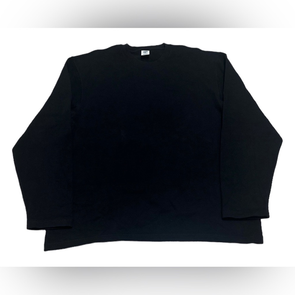 (SOLD) Old Navy Sweatshirt Men’s XXL Black Crew Neck Long Sleeve Classic T Shirt